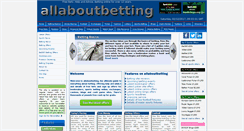 Desktop Screenshot of allaboutbetting.co.uk